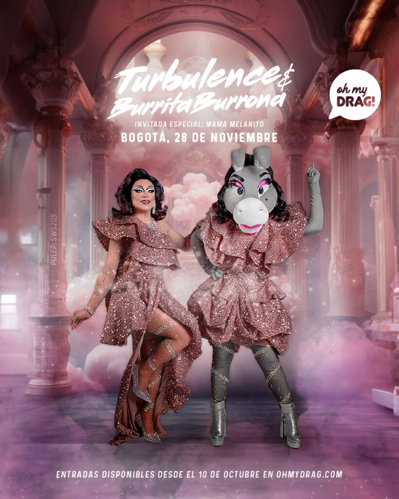 Turbulence burrita burrona mama melanito bogota colombia 28 de noviembre